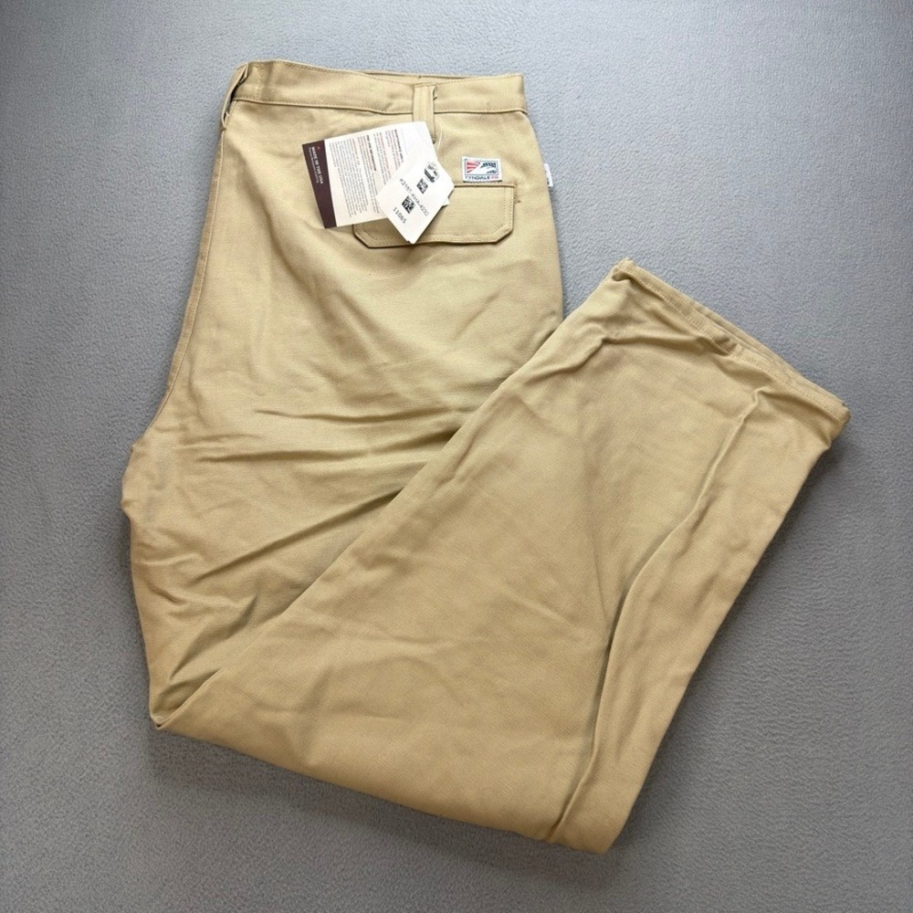 Tyndale K215T Cargo Work Pants Regular 42x32 FIT 43x31 Khaki Flame Resistant FR
